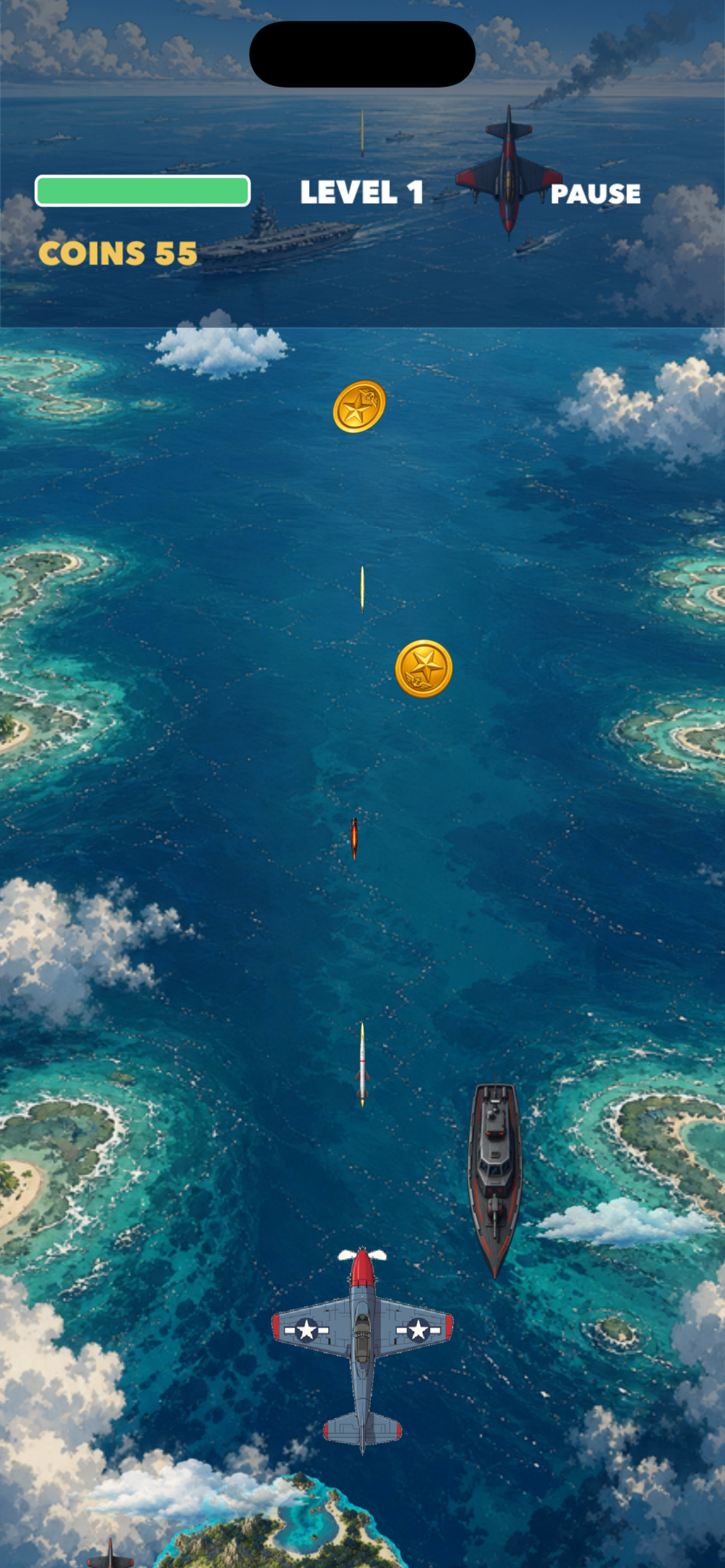 Navy Skies gameplay